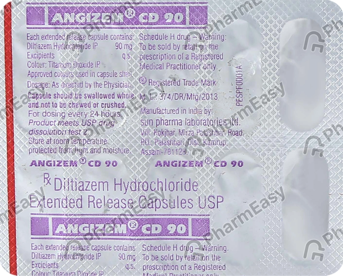 Angizem CD 90 Capsule