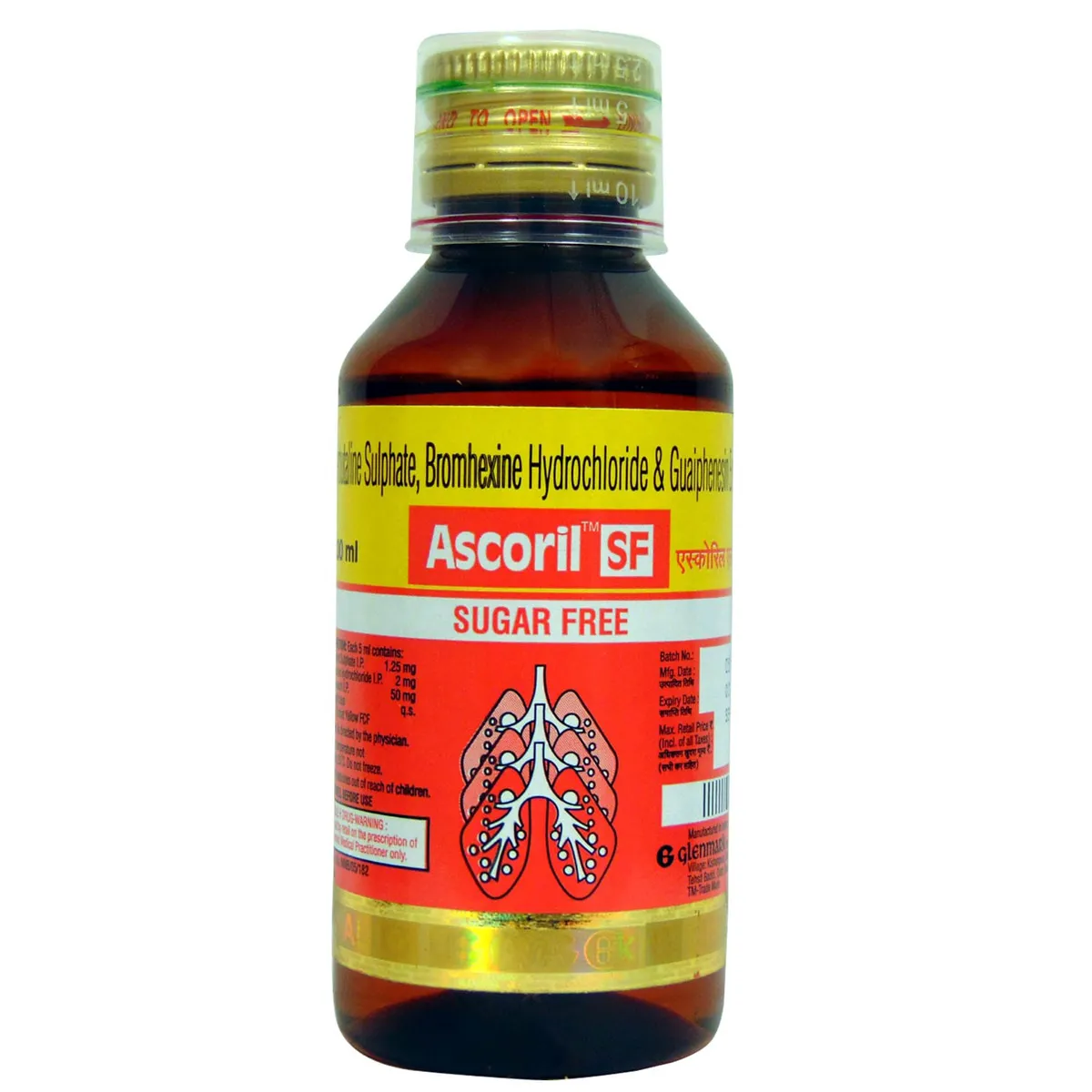 Ascoril SF Expectorant Sugar Free