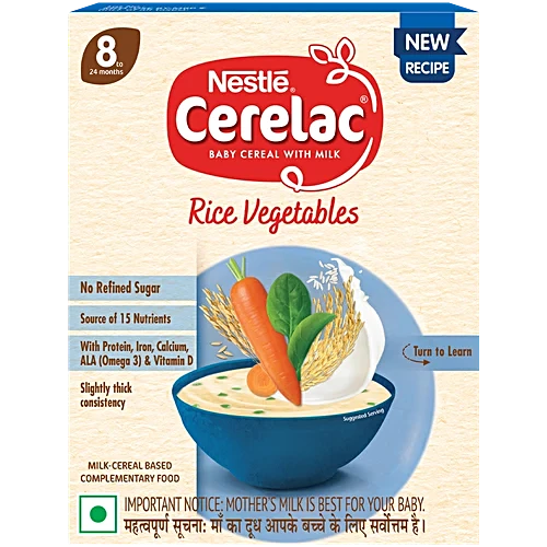 Cerelac Rice Vegetables (8 To 24m)