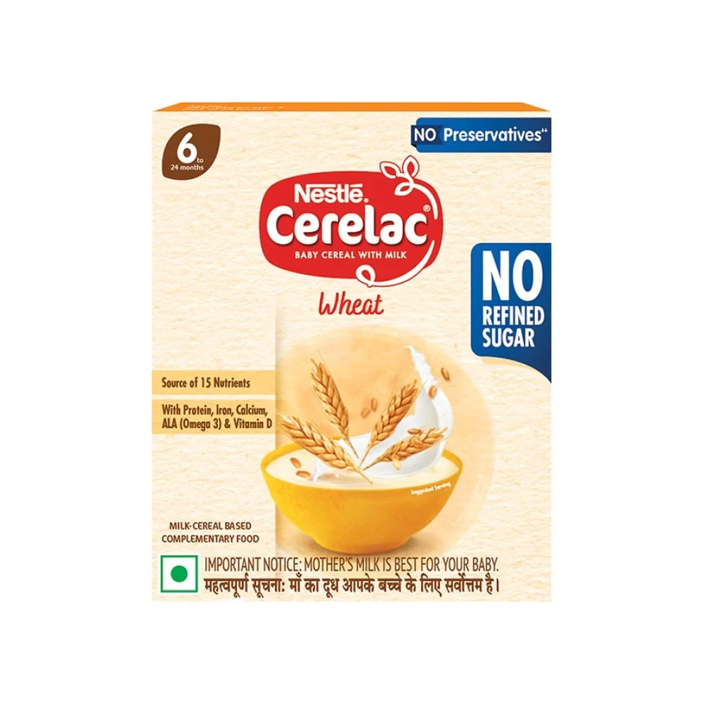 Cerelac Wheat Baby Cereal 6 To 24 Months