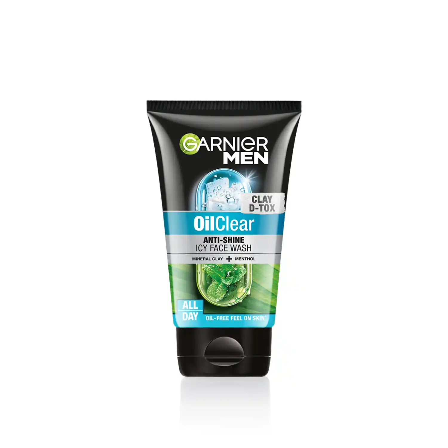 Garnier Men Oil Clear Clay D Tox Deep Cleansing Icy Face Wash