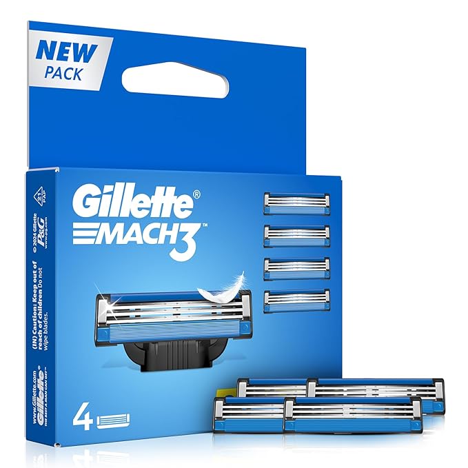 Gillette Mach 3 Fresh Clean Blade Cartridges