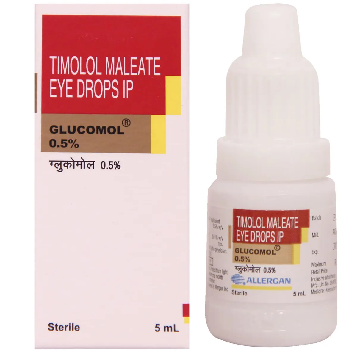 Glucomol 0.5% Eye Drop