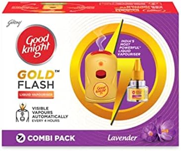 Good Knight Gold Flash Liquid Vapouriser Lavender Combi Pack