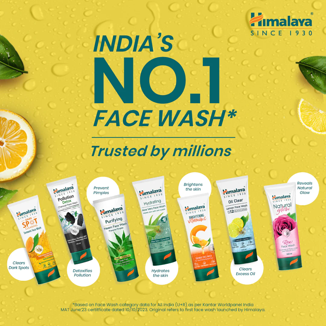 Himalaya Oil Clear Lemon Face Wash