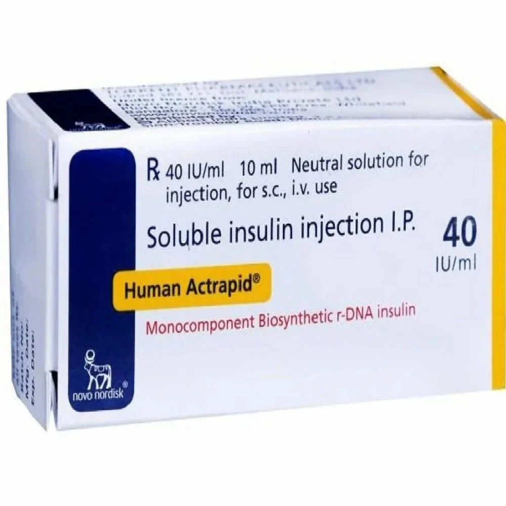 Human Actrapid 40 IU/ml Injection