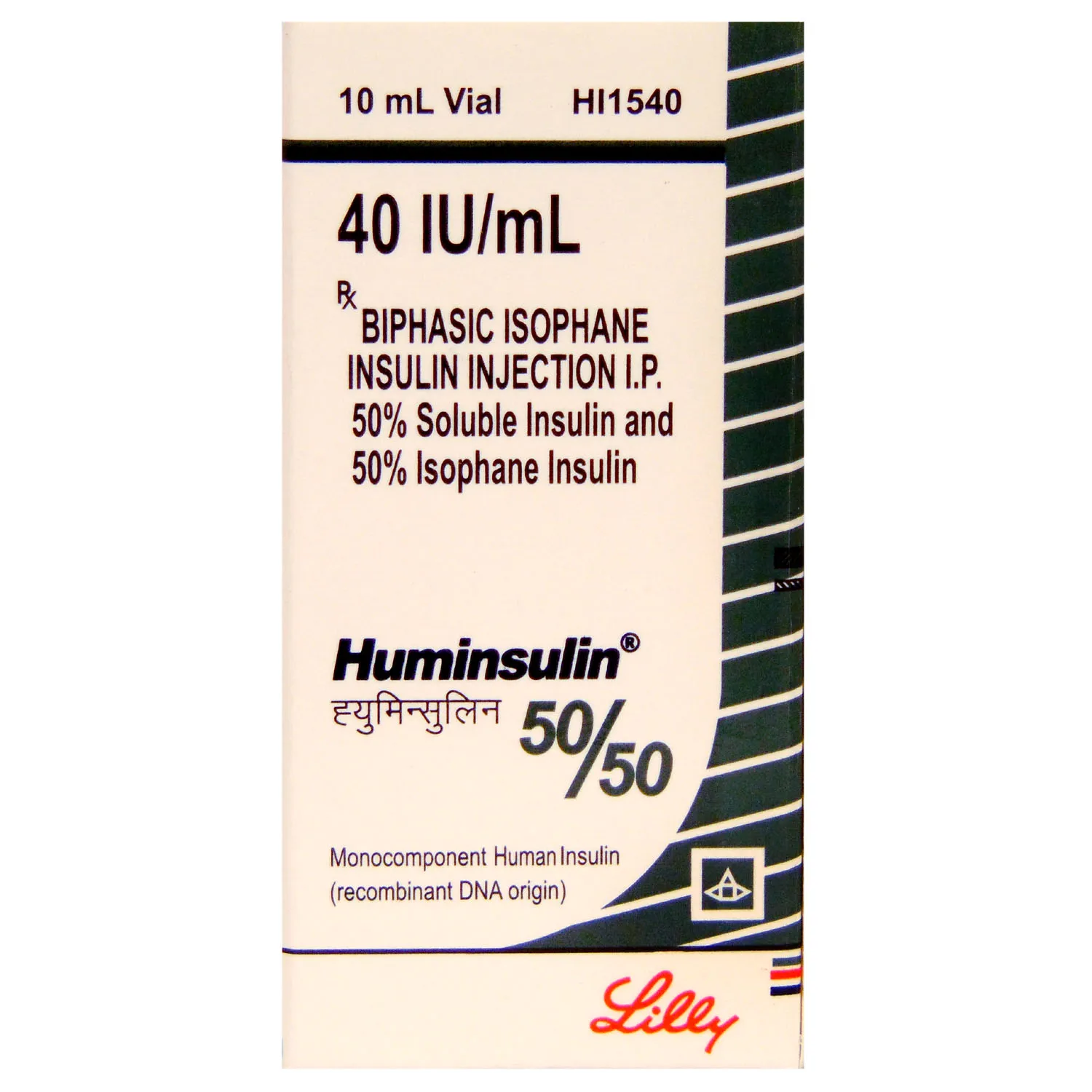 Huminsulin 50/50 40iu/ml Injection