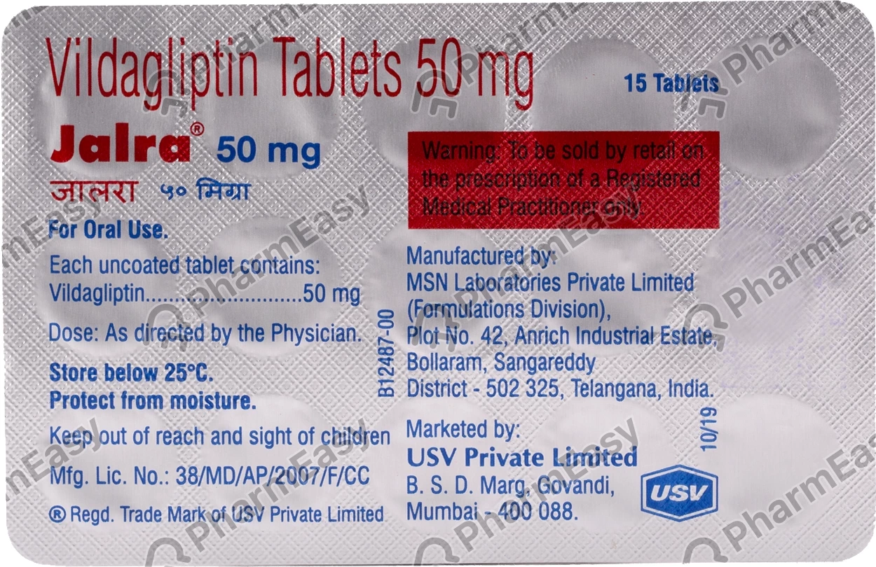 Jalra 50 Tablet
