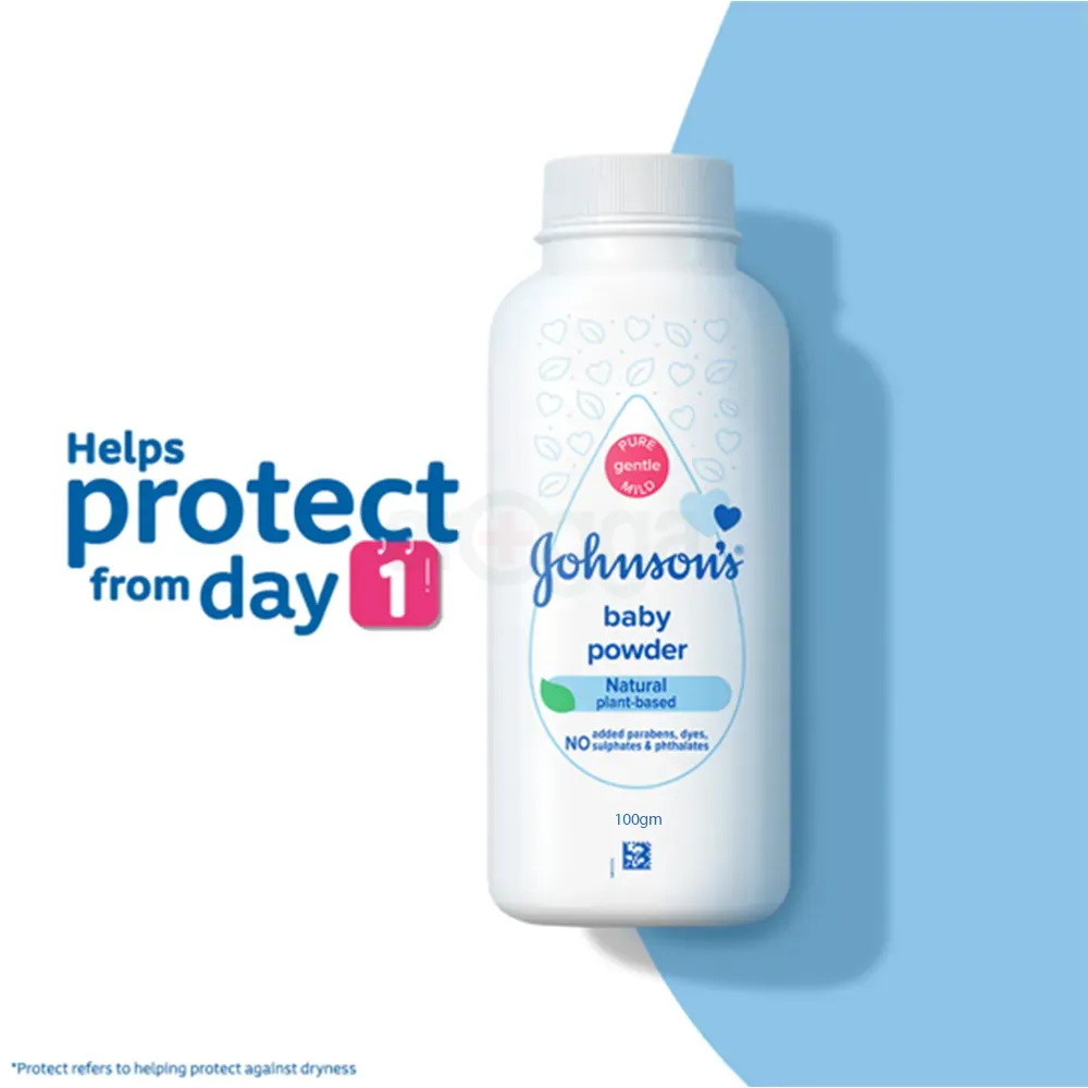 Johnsons Natural Baby Powder