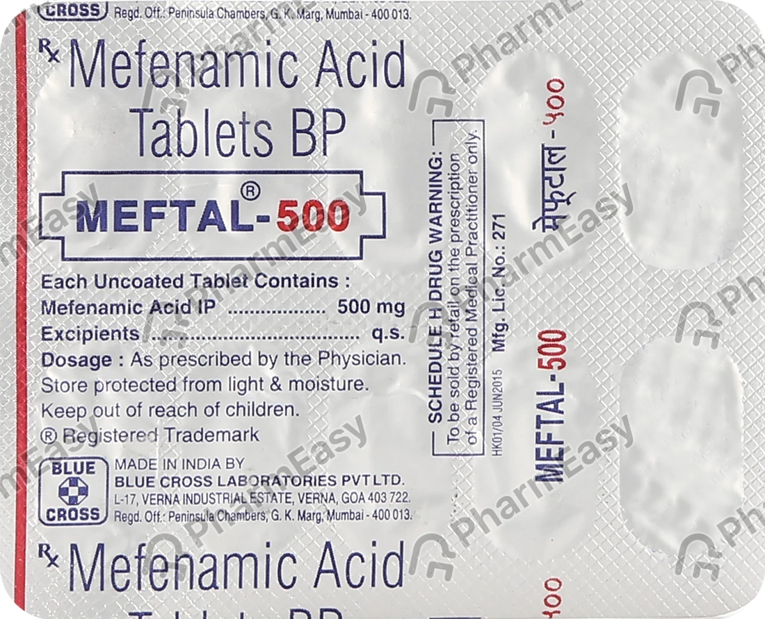 Meftal 500 Tablet