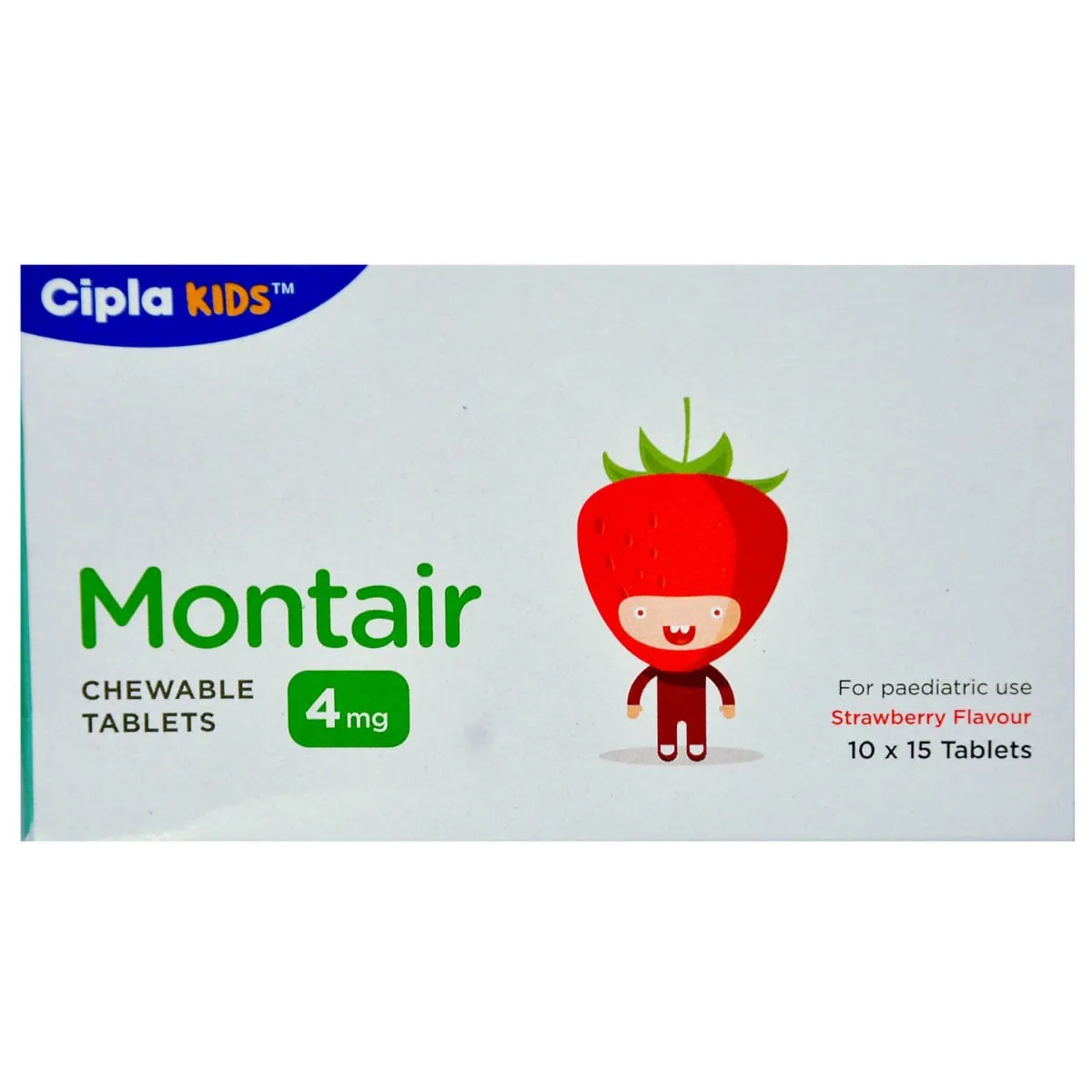Montair 4 Chewable Tablet Strawberry
