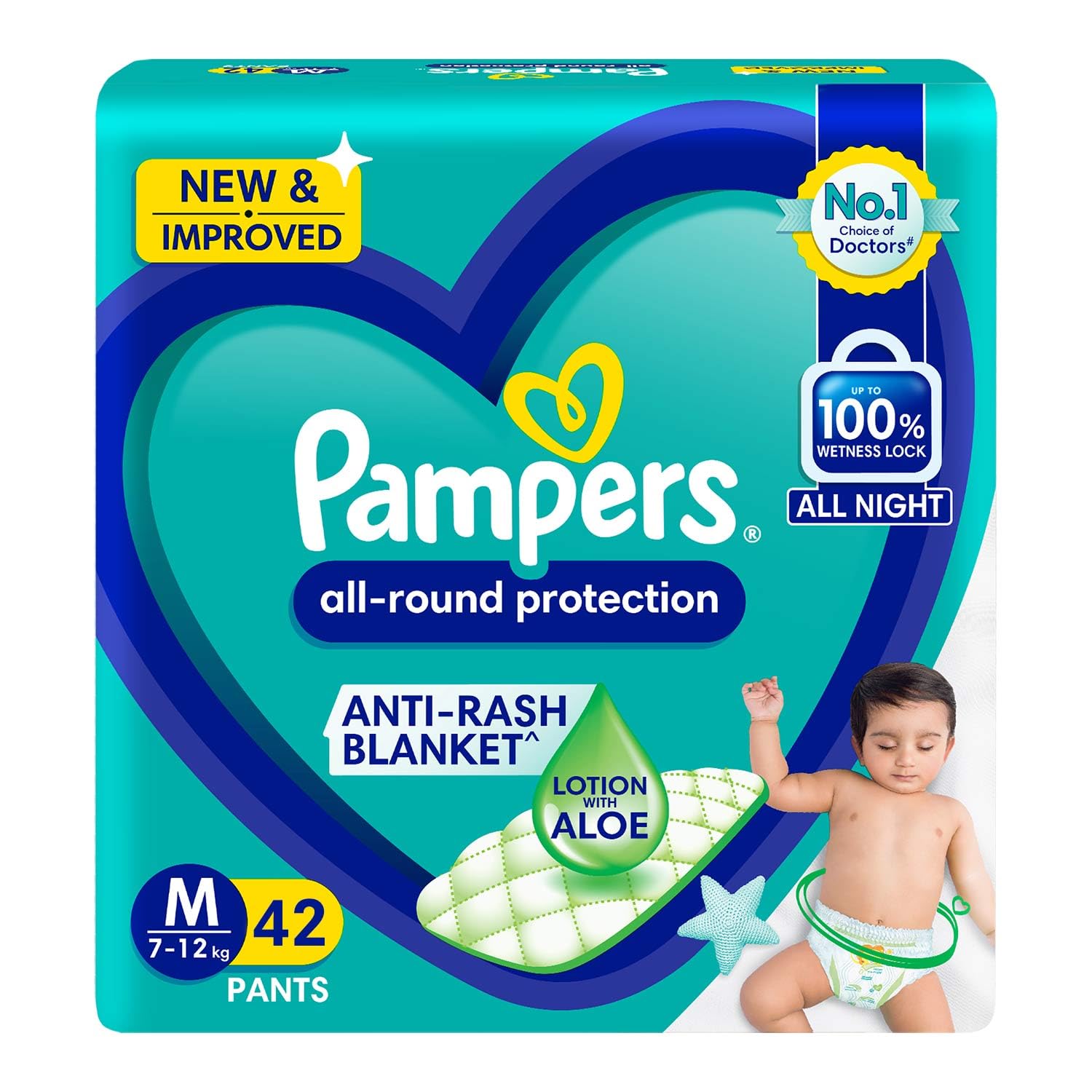 Pampers All Round Protection Pants Medium