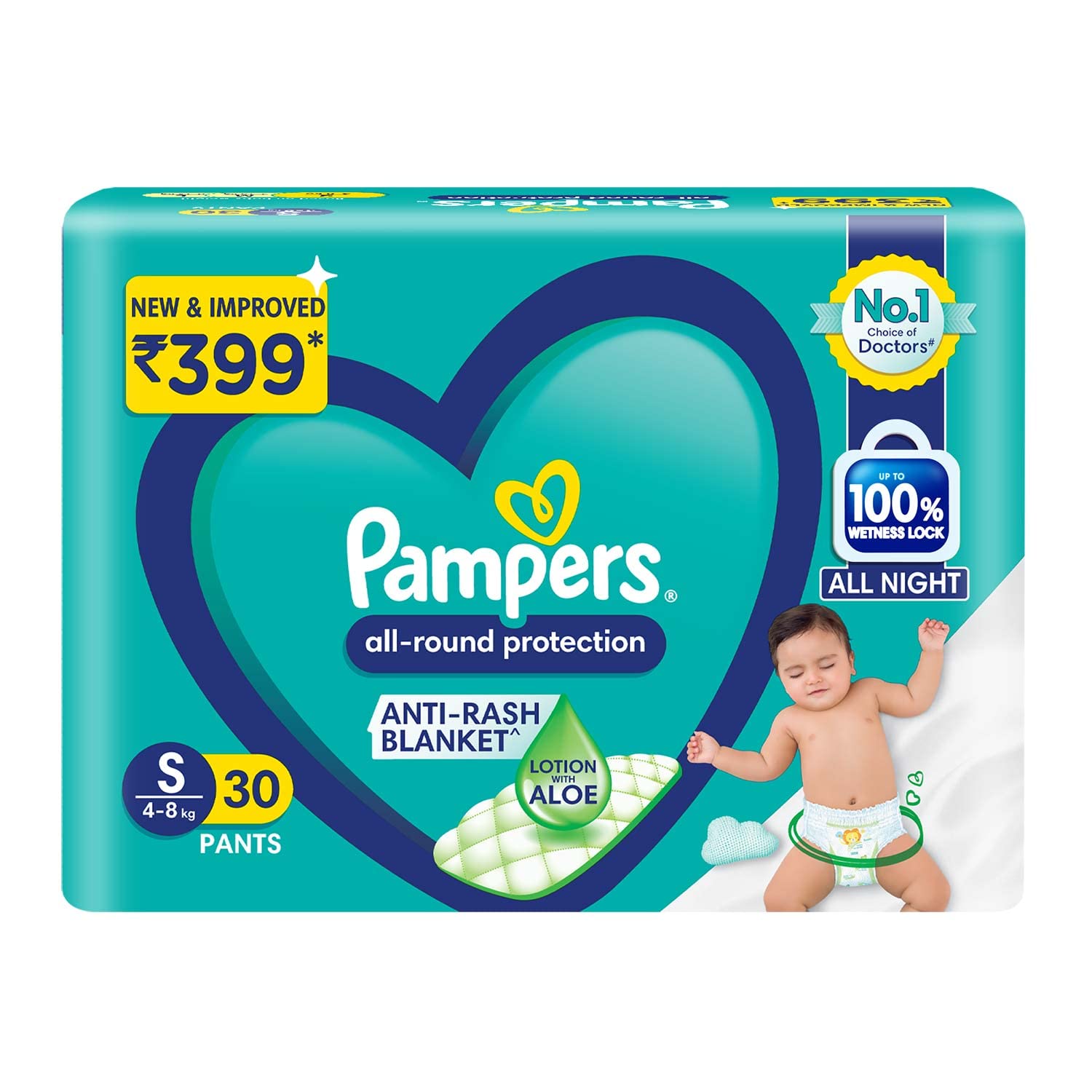 Pampers All Round Protection Pants Small