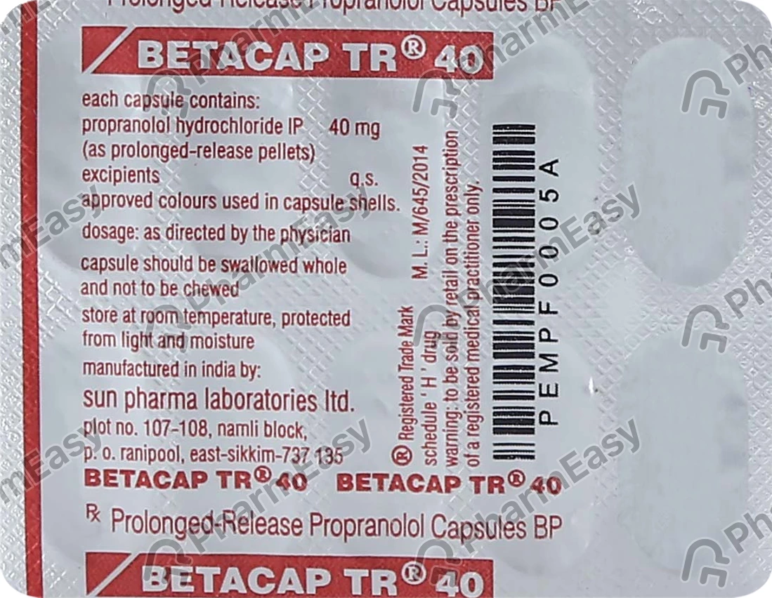 Betacap TR 40 Capsule