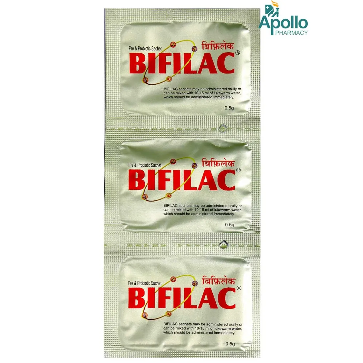 Bifilac Sachet (3 Sachet X 0.5 Gm)