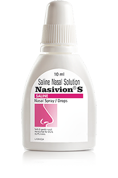 Nasivion S Saline Nasal Spray/Drops