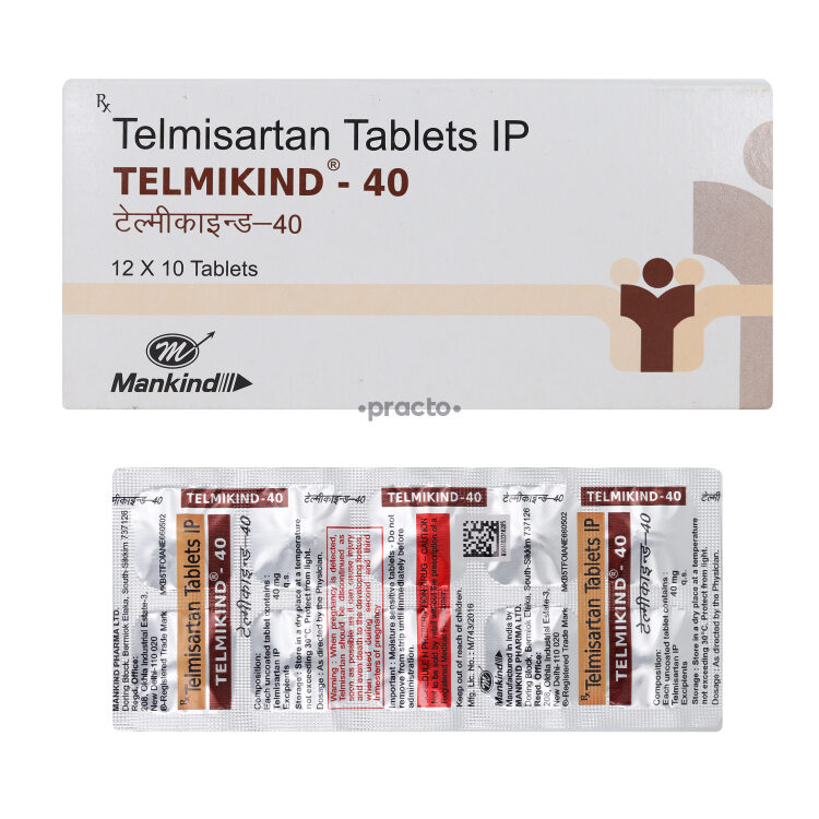 Telmikind 40 Tablet