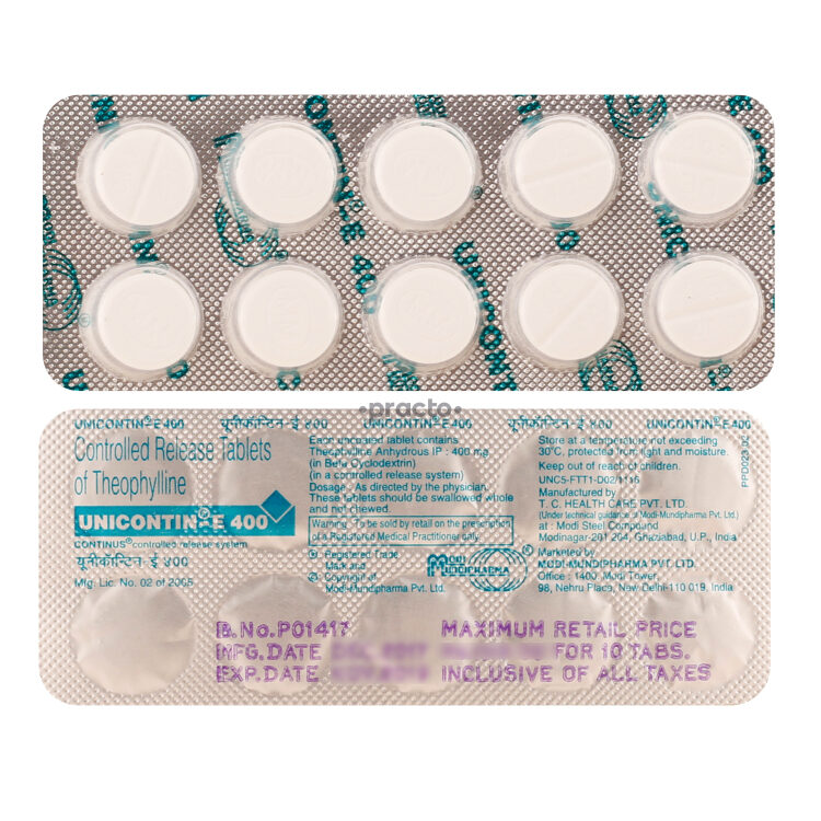 Unicontin E 400 Tablet