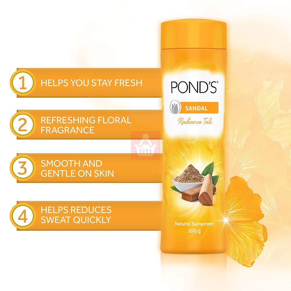 Ponds Natural Sandal Sunscreen Powder