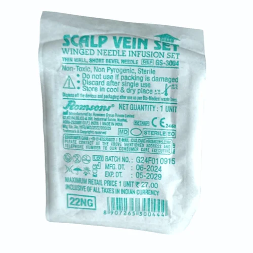 Romsons Scalp Vein Set (22NG)