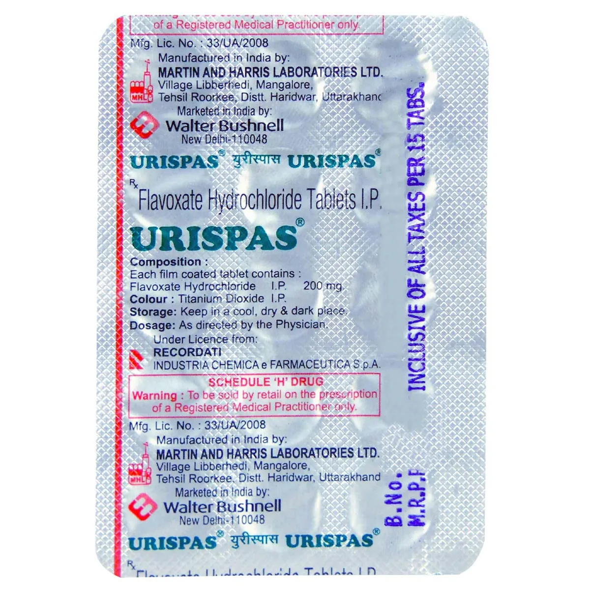 Urispas Tablet