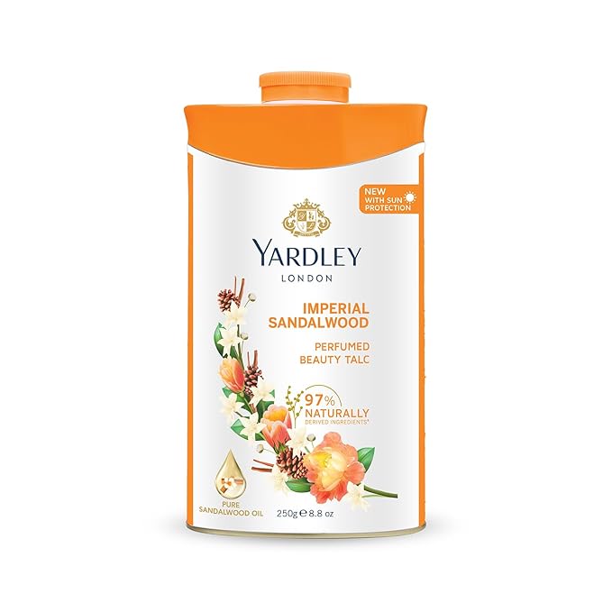 Yardley London Imperial Sandalwood Perfumed Talc