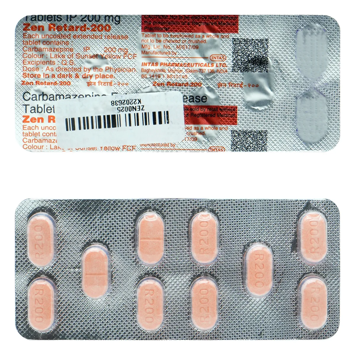 Zen Retard 200 Tablet